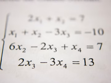 Various mathematical equations